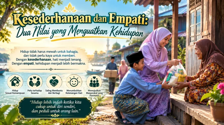 Kesederhanaan dan Empati: Dua Nilai yang Menguatkan Kehidupan