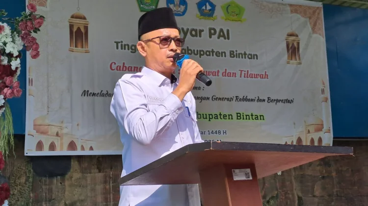 Gebyar PAI SD 2026 Jadi Ajang Pengembangan Bakat Siswa di Bintan