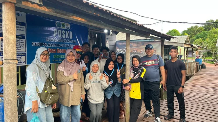 Mahasiswa KKN STISIPOL Raja Haji Fokus Kembangkan Potensi Desa di Lingga