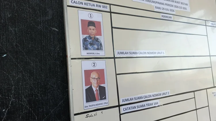 Misnuri Terpilih sebagai Ketua RW 02 Kelurahan Sei Jang