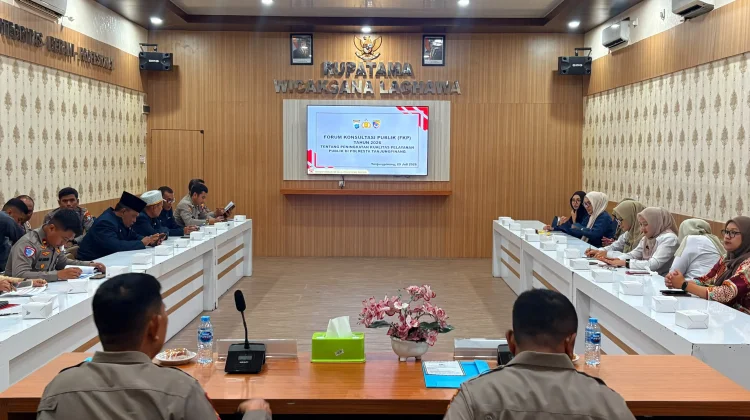 Tingkatkan Layanan Publik, Polresta Tanjungpinang Gelar Forum Konsultasi Publik