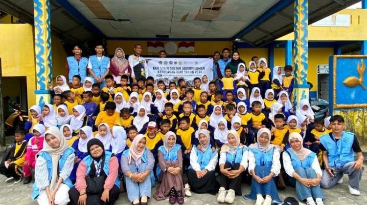 Mahasiswa KKN STAIN SAR Kepri Kenalkan Pengelolaan Sampah sejak Dini