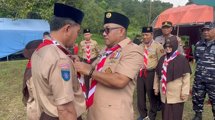 Sebanyak 75 Kepala Sekolah Ikuti Perkemahan Mabigus Pramuka Tanjungpinang 2026