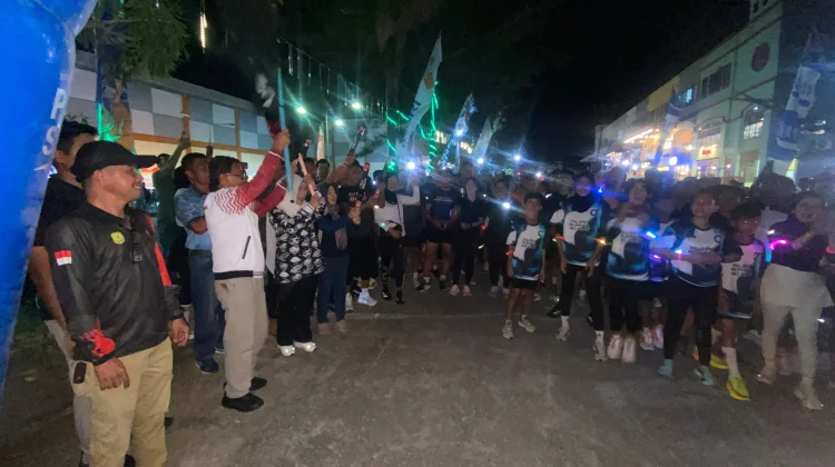 Run the Beat Padukan Lari di Malam Hari dan Musik di Kota Tanjungpinang