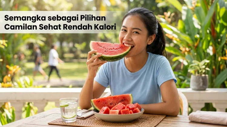 Semangka sebagai Pilihan Camilan Sehat Rendah Kalori