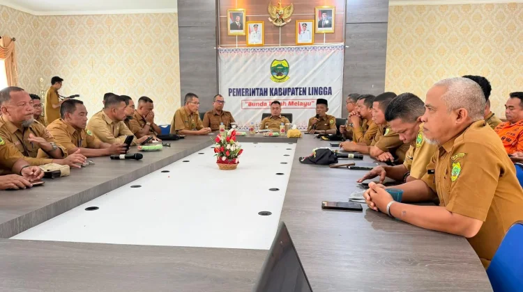Bupati Lingga Perkuat Sinergi OPD Demi Pelayanan Optimal