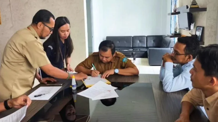 KPU Bintan Serahkan Dukungan Data Pemilih untuk Pilkades 2026