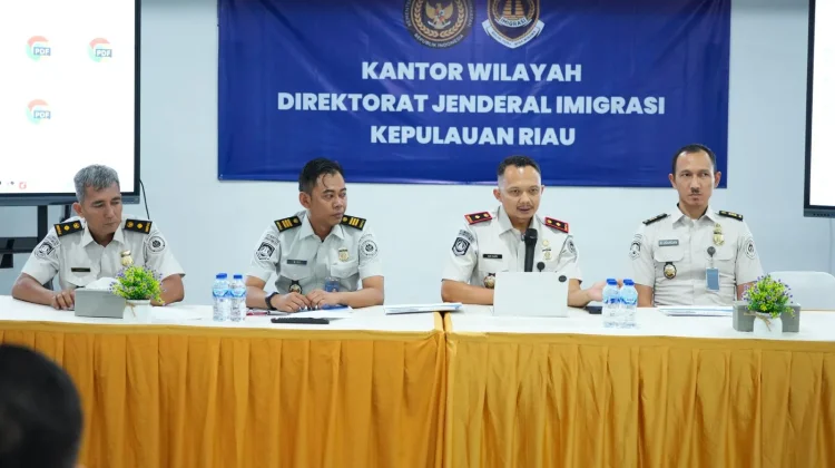 Kantor Imigrasi Tanjung Uban Raih Tiga Penghargaan pada Evaluasi Kinerja 2026