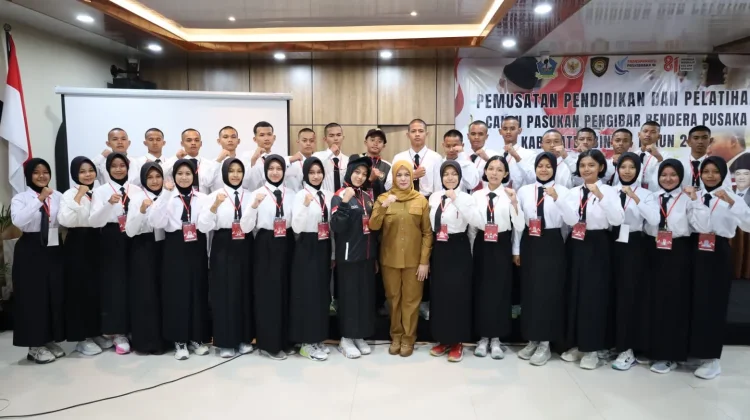 Sebanyak 33 Calon Paskibraka Bintan Jalani Pusdiklat