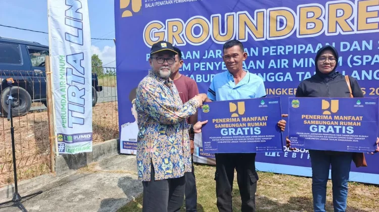 Proyek SPAM di Singkep Capai 49 Persen