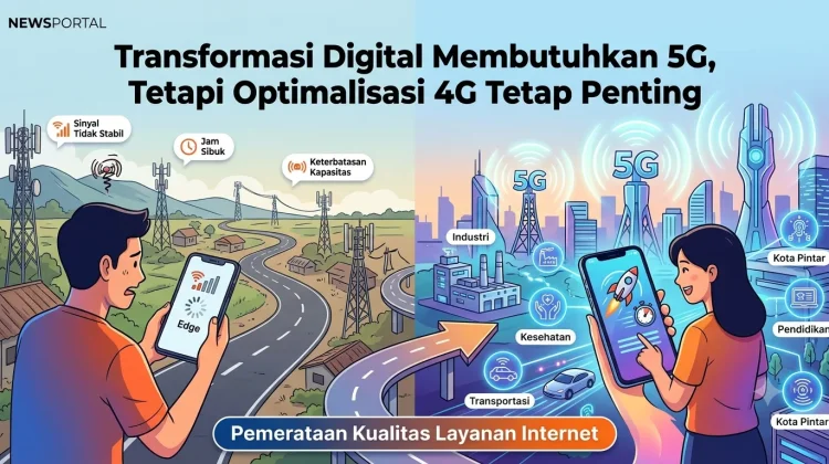 Transformasi Digital Membutuhkan 5G, tetapi Optimalisasi 4G Tetap Penting