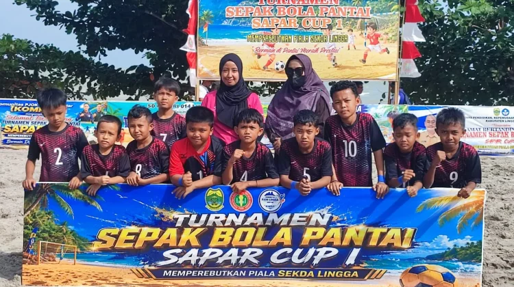 SDN 008 Singkep Menang Dramatis di SAFAR Cup