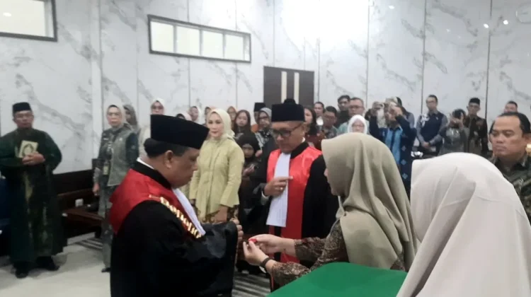 PN Tanjungpinang Resmi Lantik Muhammad Faizal Jadi Hakim Ad Hoc Tipikor