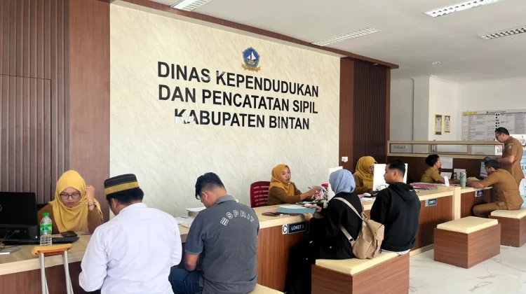 Stok Blangko KTP-el Bintan Tersisa 5.400 Keping