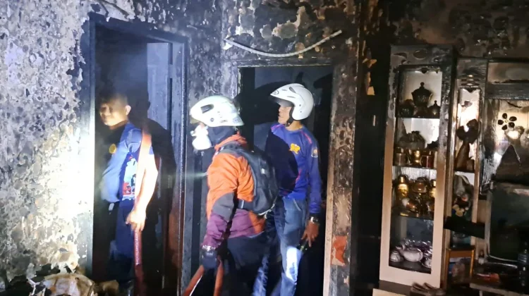 Rumah Tipe 45 di Tanjungpinang Terbakar, Diduga Dipicu Obat Terapi yang Dibakar