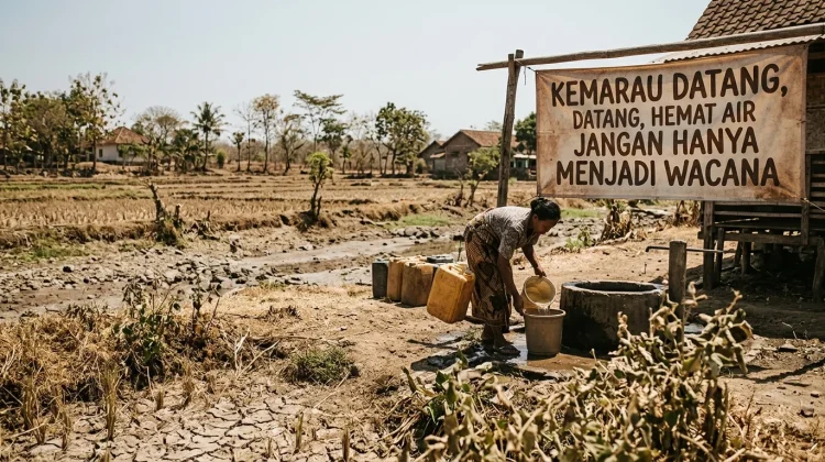 Kemarau Datang, Hemat Air Jangan Hanya Menjadi Wacana