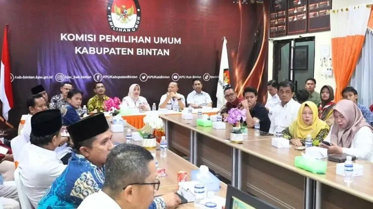 KPU Bintan Luncurkan Pojok Demokrasi untuk Edukasi Pemilih Pemula
