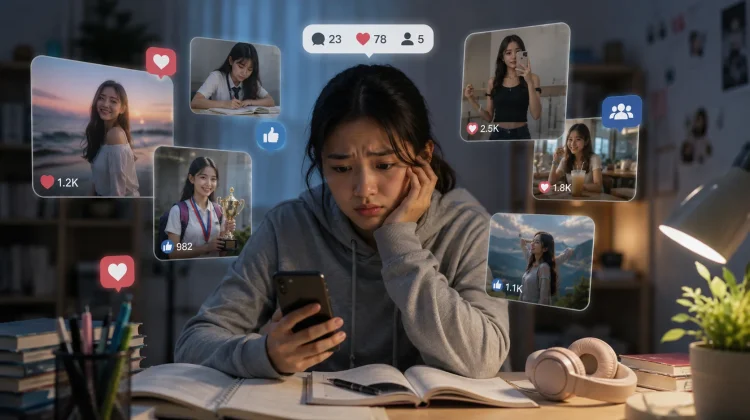 Tekanan Media Sosial terhadap Kepercayaan Diri Remaja
