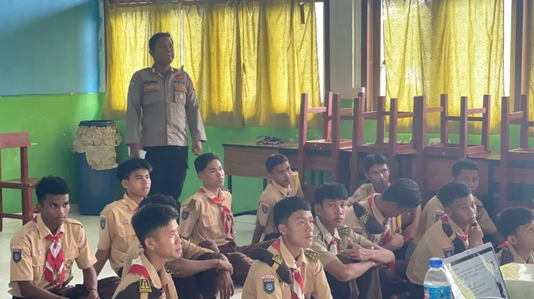 Hari Pramuka, Polisi Bekali Pelajar Layanan 110