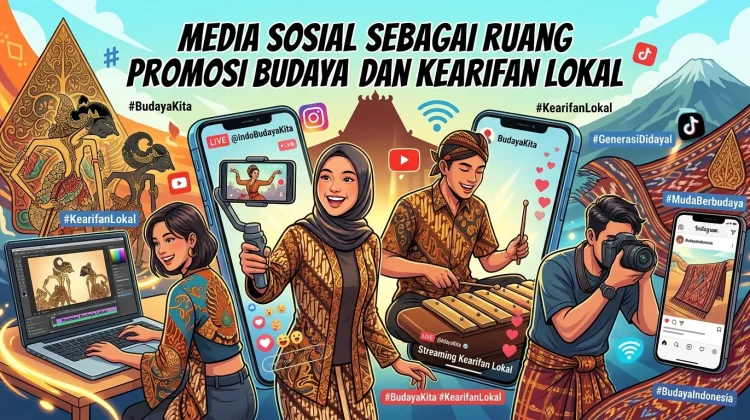 Media Sosial sebagai Ruang Promosi Budaya dan Kearifan Lokal
