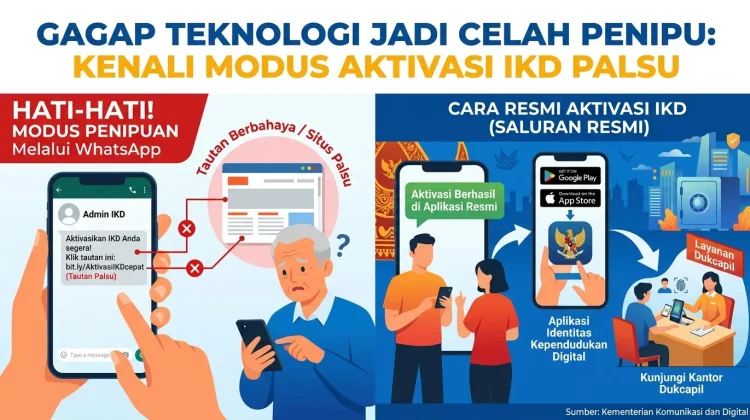Gagap Teknologi jadi Celah Penipu: Kenali Modus Aktivasi IKD Palsu