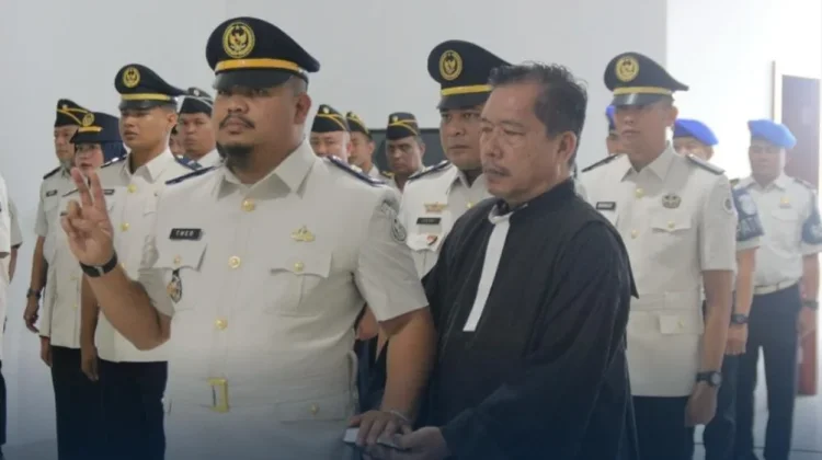 Pejabat Lapas Narkotika Tanjungpinang Dilantik, Diharap Tingkatkan Pelayanan