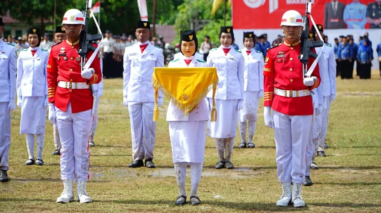 Paskibraka Lingga Terima Uang Saku Total Rp37,62 Juta