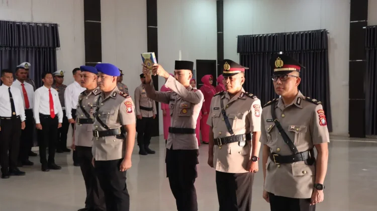 Polres Lingga Rotasi Dua Pejabat, Profesionalisme Ditekankan