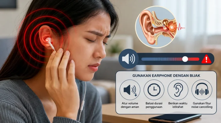Bahaya Paparan Suara Keras Melalui Earphone