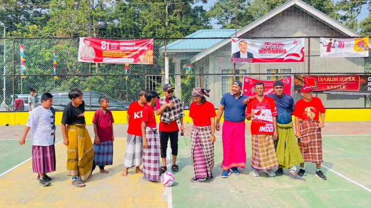 Warga Antusias Ikuti Rangkaian Hiburan Rakyat Sambut HUT Ke-81 Kemerdekaan RI