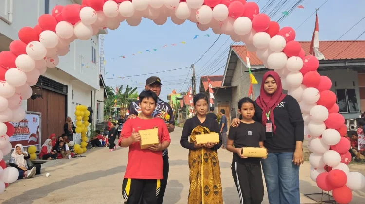 Warga Dua Perumahan di Seilekop Meriahkan HUT ke-81 RI