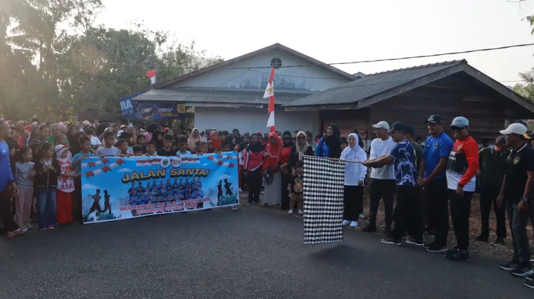 Jalan Santai Singkep Barat Meriah, Banjir Hadiah