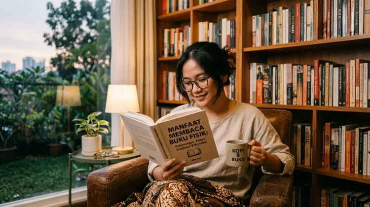 Manfaat Membaca Buku Fisik di tengah Era Digital