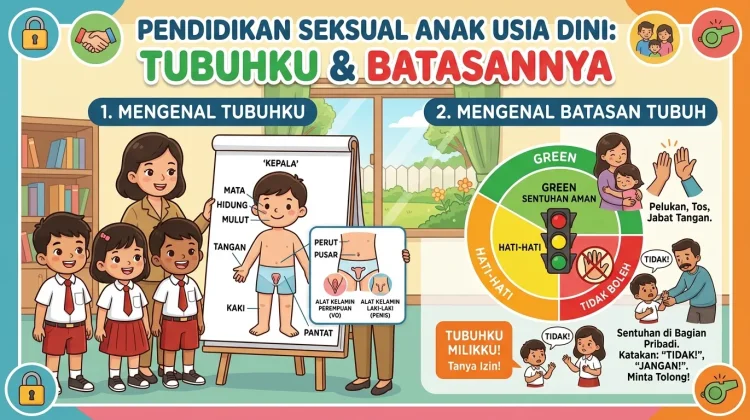 Pendidikan Seksual untuk Anak Usia Dini, Mengenalkan Tubuh dan Batasan sejak Dini