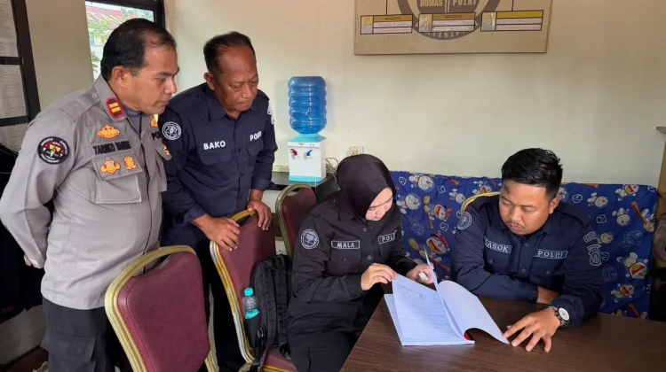 Bidhumas Polda Kepri Supervisi Pengelolaan Informasi di Polres Bintan