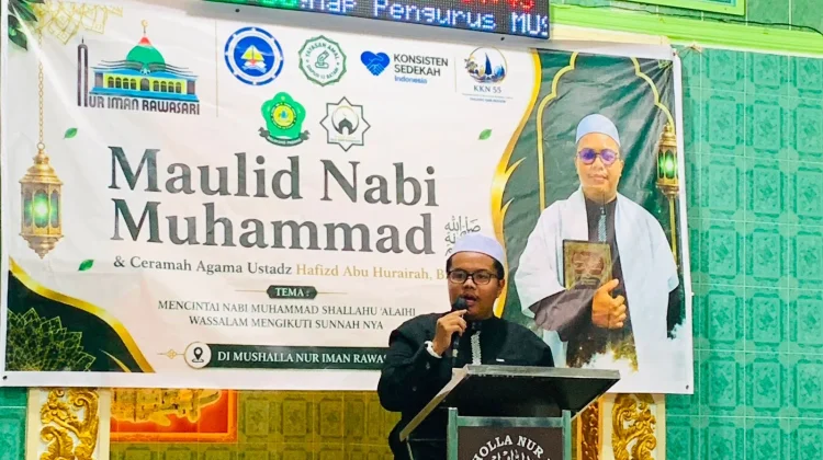 Ustaz Hafizd Gaungkan Tabligh Akbar di Belakang Padang