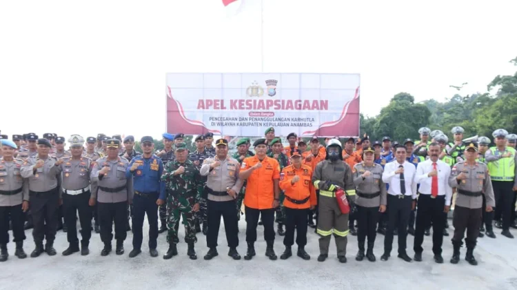 Polres Anambas Perkuat Kolaborasi Cegah Karhutla