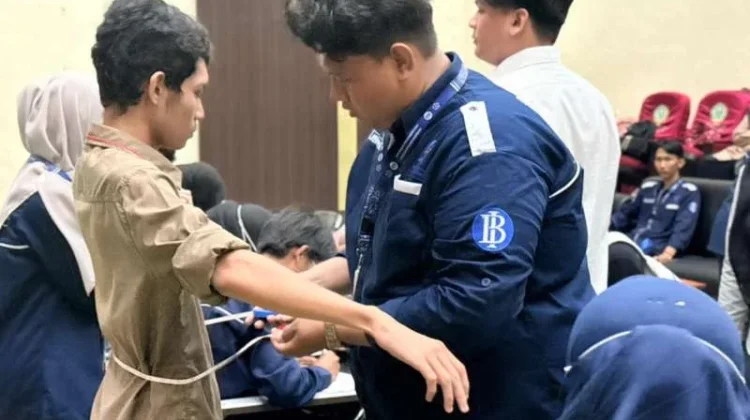 Pra-PBAK STAIN Kepri Diisi Cek Kesehatan Gratis bagi Mahasiswa Baru