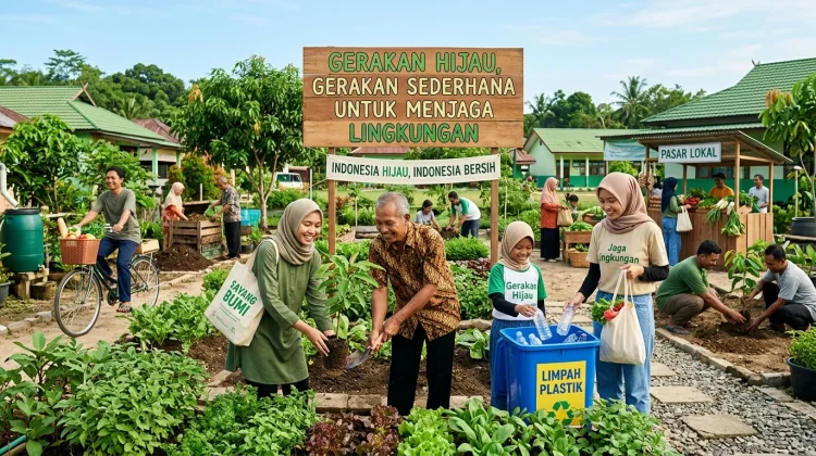 Green Movement, Gerakan Sederhana untuk Menjaga Lingkungan