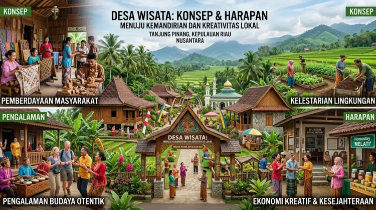 Desa Wisata dan Konsepnya: Mengangkat Potensi Lokal Menjadi Daya Tarik