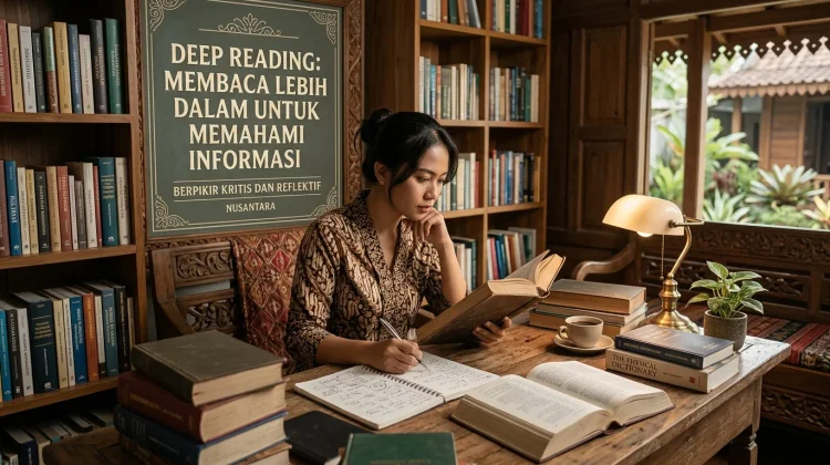Deep Reading, Membaca Lebih dalam untuk Memahami Informasi