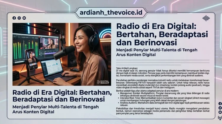 Radio di Era Digital: Bertahan, Beradaptasi dan Berinovasi