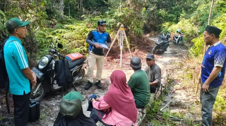 Kemenag Lingga Perkuat Kepastian Hukum Tanah Wakaf