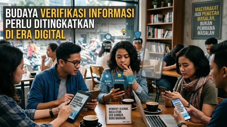 Budaya Verifikasi Informasi Perlu Ditingkatkan di Era Digital