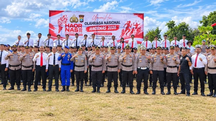 Haornas ke-43: Polres Anambas Serukan Gerakan Hidup Sehat
