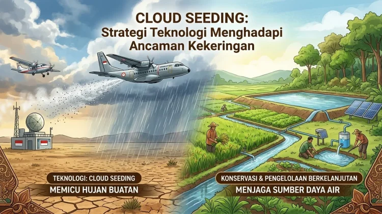 Cloud Seeding, Strategi Teknologi Menghadapi Ancaman Kekeringan
