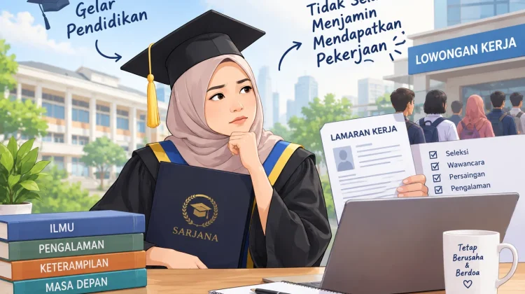 Gelar Pendidikan Tidak Selalu Menjamin Mendapatkan Pekerjaan