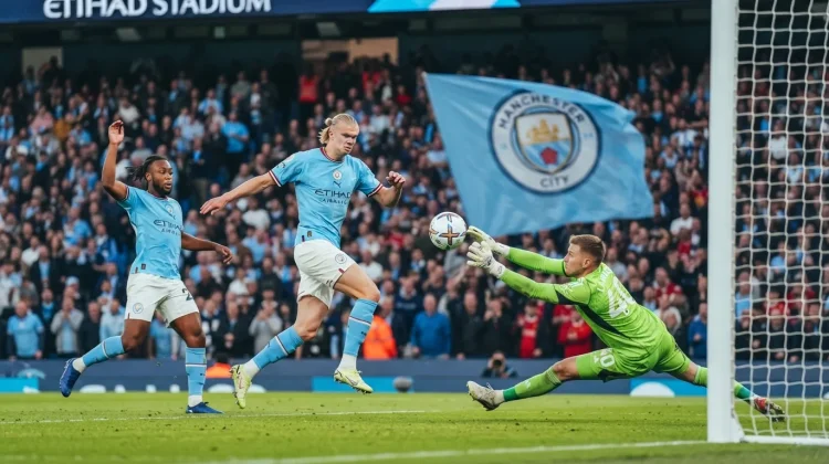 Kartu Merah Tidak Jadi Masalah, City Bungkus Poin Sempurna di Old Trafford