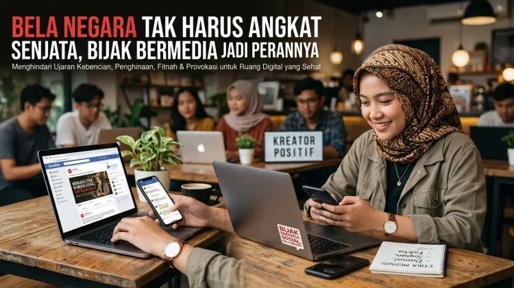 Bela Negara tak harus Angkat Senjata, Bijak Bermedia jadi Perannya