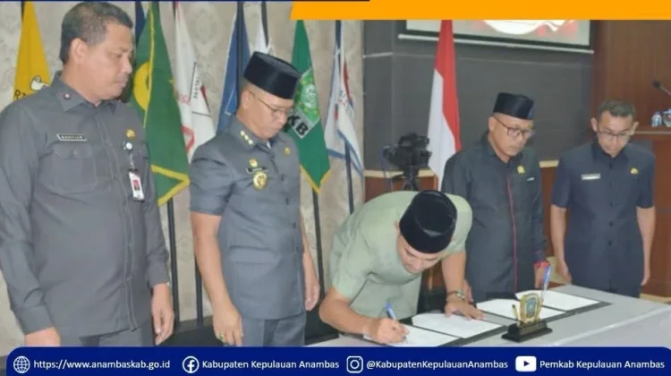 Bupati Anambas Hadiri Rapat Paripurna Nota Keuangan Perubahan APBD 2026